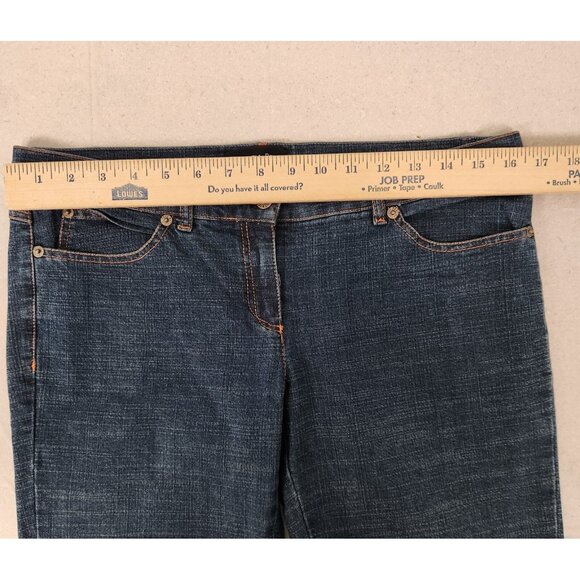 Patrizia Pepe Firenze Skinny Jeans Size 46 (33x34.5) Boot Cut Blue Denim‎ EUC - Picture 10 of 16